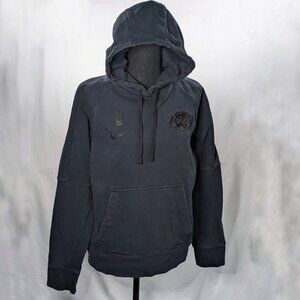 Nike NBA LA Lakers Player Issue Engineered Hoodie Black Out Medium